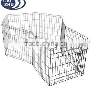 24" 30" 36" 42" 48" Dog Playpen Metal Wire Crate Pet Puppy Fence Exercise Cage thumbnail-4