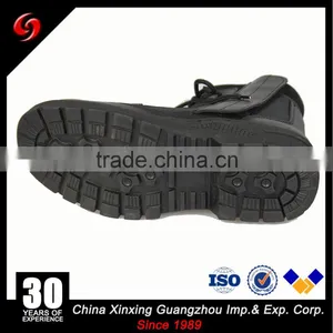 Custom Made High Ankle Black Pilot Military Boots With Zipper thumbnail-4