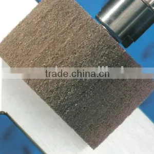 Non-woven Abrasive With Abrasive Cloth Impregnation Flap Wheels thumbnail-5