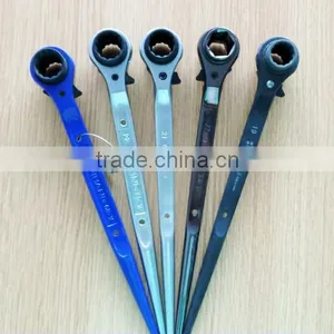 Scaffold Spanners Steel Erect Ratchet Podger 17mm x 19mm thumbnail-1