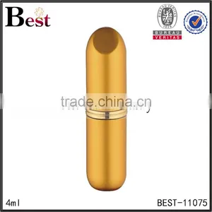 Cosmetic China 4ml Golden Sluminum Outer Pen Fragrance Perfume Glass Bottle Pen Perfume Bottle Spray Hot Products thumbnail-6