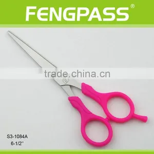 S3-1084A 6.5" Inch 2CR13 Stainless Steel Blade With ABS Handle Salon Scissors Hair Cutting Scissors thumbnail-1
