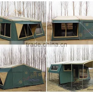 Jeep Trailer Tent Tops Large Family Camping Tent for Trailer With Wholesale thumbnail-5