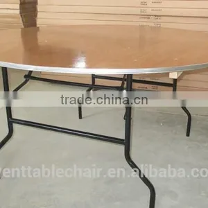 Multfunctional Plywood Banquet Folding Table for Wedding Party Rental thumbnail-1
