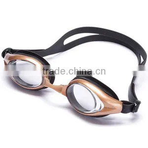 Adult Colors Silicone Swimming Eyewear 2017 New Adult Swim Glasses With Adjustable Nose Piece thumbnail-2