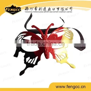 2016 Euro Cup German Football Season Butterfly Party Mask thumbnail-1