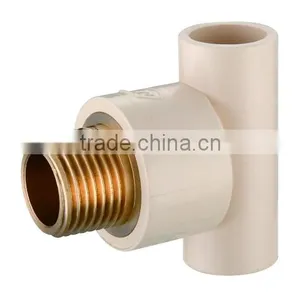 CPVC BRASS MALE TEE thumbnail-1