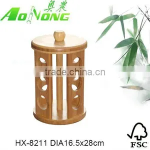 Eco-friendly Bamboo Stationery Holder thumbnail-1