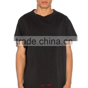 2017 Top Grade Casual Design Style Men's Plain T-shirts for Printing Back thumbnail-5