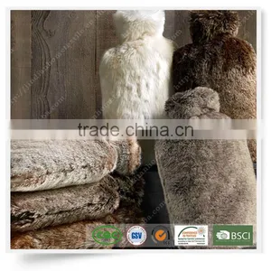 Animal Luxury Faux Fur Cover Plush Hot Water Bottle Cover thumbnail-1