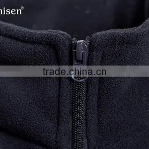Wholesale Custom Oem Polar Fleece Outdoor Men Vests thumbnail-3