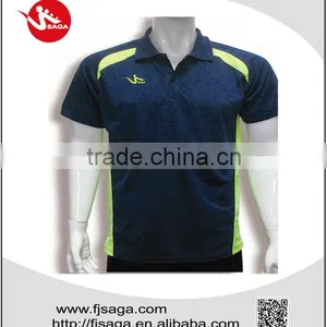 Wholesale Golf Shirts With Polyester and Spandes Suit for Men Newest Design thumbnail-2