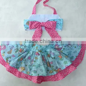 Beautiful Girl Bikini Images Stripe Underwear With Big Bowknot thumbnail-6