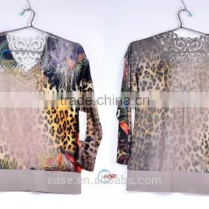 Blouses Designs Fat Ladies Latest Styles Fashion Cutting Woman Blouse thumbnail-1