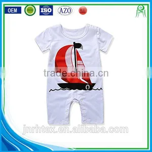 Healthy Soft 100% Cotton Patch Embroidered Baby Clothing Set thumbnail-1