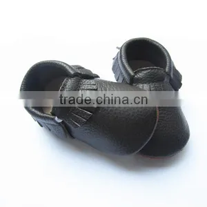 Hard Sole Genuine Leather Wholesale Baby Shoes Baby Moccasins thumbnail-3