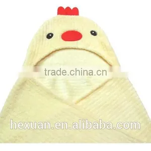 Infant Baby Towel Bath Towel With Hat Baby Hooded Bath Towel thumbnail-6