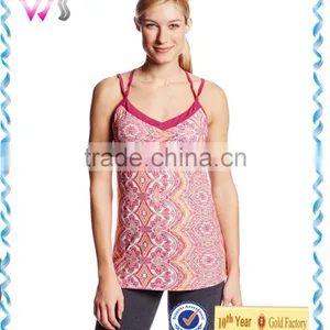 OEM Wholesale Yoga Gym Wear for Women High Quality Sports Yoga Tops Custom thumbnail-3
