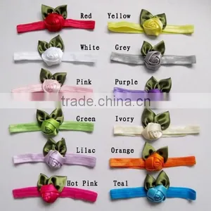 Handmade Flower Baby Bow Headband thumbnail-6