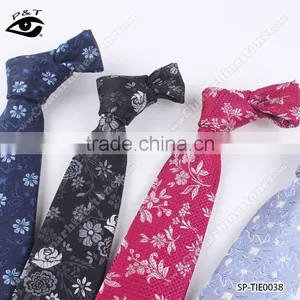 Chinese Style Mens Silk Neckties, Handmade Floral Ties thumbnail-2