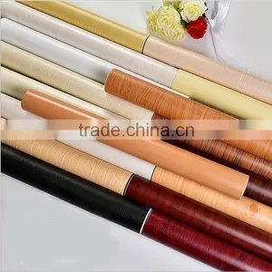 Modern PVC Wooden Design Interior Wall Decoration Paper thumbnail-1