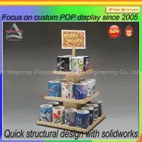 Custom Bottle and Cup Display Rack thumbnail-2