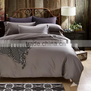 Pure Color Bed Sheets 100% Cotton Sheets Bed Bedding Set thumbnail-3
