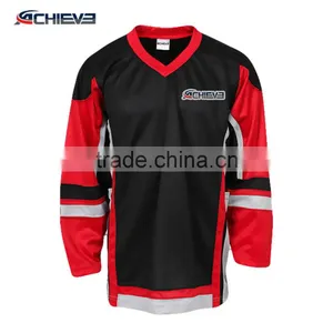 Ice Hockey Wear Sportswear, Fashion Ice Hockey Jersey With Number thumbnail-1