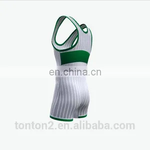 Sublimation Quick Dry New Wresting Singlet thumbnail-3