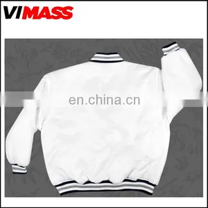 OEM Fashion Design Men White Jacket , Wholesale Men Autumn Jacket thumbnail-2