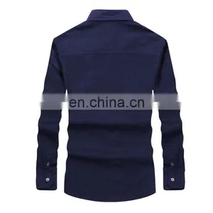 Wholesale Top Quality Fashionable Men Dress Shirt for White Collar thumbnail-6