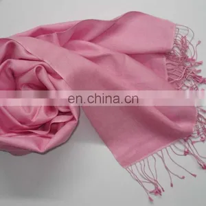 Water Silk Pashmina Wool Scarves in Beautiful Colours... thumbnail-2