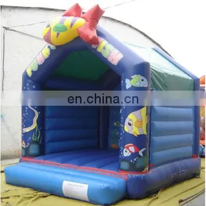 Inflatable Bouncer House/Inflatable Fish Jumper thumbnail-1