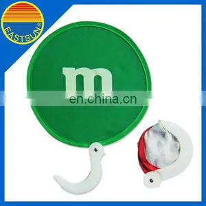 Colorful Customized Logo Attractive Promotional Foldable Fan thumbnail-1