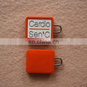 Custom Bags Accessory Silicone Heat Tansfer Rubber Label thumbnail-4