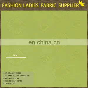 New Pattern Rayon Fabric Wholesale,100%rayon Jacquard Fabric Lady Rayon Fabric Wholesale thumbnail-1
