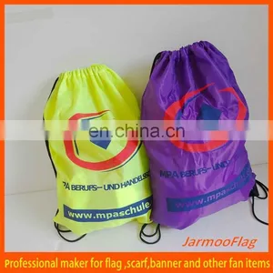 Cheap Promotional Small Nylon Drawstring Bag thumbnail-1