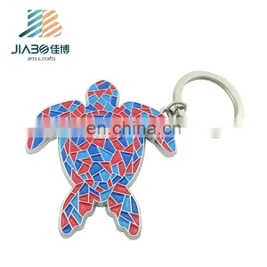 Jiabo Custom Make Pom Pom Pokemon Logo Blank Metal Key Chain thumbnail-1