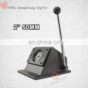 Great Promotion for 2"50MM Badge Maker Button Machine+500 Sets Metal Pin Back+Paper Cutter / 50MM Sales Package thumbnail-3