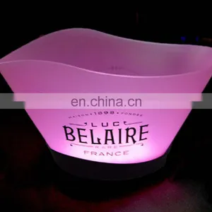 Custom Logo Large Plastic Led Ice Bucket for Beer thumbnail-2