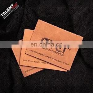 Customized High Quality Genuine Leather Patch for Denim Clothing thumbnail-1