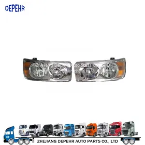 Zhejiang Depehr Supply Heavy Duty European Truck Body Parts HeadLight DAF CF65/75/85 XF95Truck Headlamp 1641743 1641742 thumbnail-1