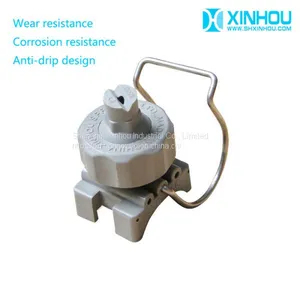Plastic Adjustable Fan Type Tip Clamp Spray Nozzle thumbnail-1