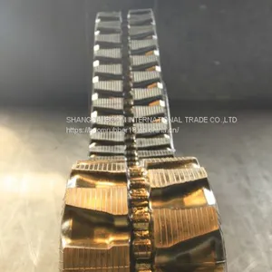 Rubber Tracks 300*55*72 for Mini Excavator Hanix H22/Terex Am29 thumbnail-1