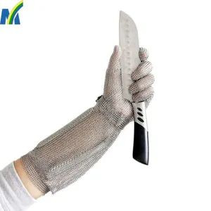 Stainless Steel Wire Mesh Cut Resistant Gloves thumbnail-3