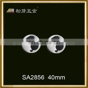 New Fashon Custom Design Zinc Alloy Black Oil Filled Rivet thumbnail-1
