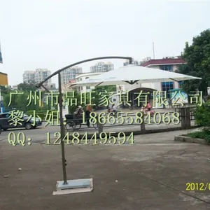 Swimming Pool Logo Portable Printed Blue Outdoor Umbrella Easy to clean thumbnail-3