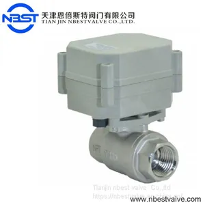 Stainless Steel Motor Operated Ball Valve Electric Ball Valve thumbnail-1