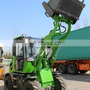 0.6ton Mini Wheel Loader With 4 in 1 Bucket thumbnail-5