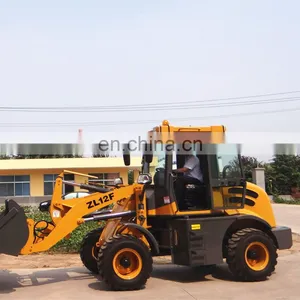 ZL12F 1.2ton Mini Hydraulic Hindustan Wheel Loader 2021 Price thumbnail-5